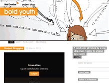 Tablet Screenshot of blogs.boldcreative.co.uk